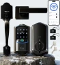 Превью Built-in Wi-Fi Fingerprint Smart Deadbolt Lock with Handleset — Smart Lock, Veise