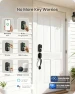 Превью Built-in Wi-Fi Fingerprint Smart Deadbolt Lock with Handleset — Smart Lock, Veise