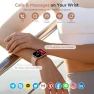Превью Fitness Tracker with Bluetooth Calling & Alexa — Smart Watch, iBesi