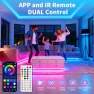 Превью RGB Music Sync Color Changing LED Strip Lights — LED Strip Lights, LCTKJTP