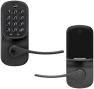 Превью Satin Nickel Assure Lock Entry Door Handle with Wi-Fi Connected Keypad — Smart Lock, Yale