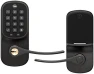Превью Satin Nickel Assure Lock Entry Door Handle with Wi-Fi Connected Keypad — Smart Lock, Yale