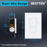 Превью Super Slim Digital LED Dimmer Switch with Air Gap Power Cut Off — Smart Switch, BESTTEN
