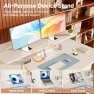 Превью Electric Standing Desk with Drawers and Monitor Stand — Standing Desk, COMHOMA