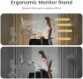 Превью Electric Standing Desk with Drawers and Monitor Stand — Standing Desk, COMHOMA