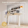 Превью Electric Standing Desk with Drawers and Monitor Stand — Standing Desk, COMHOMA