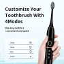 Превью Electric Toothbrush Set with 8 Brush Heads and Travel Case — Electric Toothbrush, kingheroes