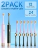 Превью Electric Toothbrush Set with Replacement Heads — Electric Toothbrush, Aneebart