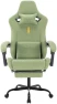 Превью Ergonomic Gaming Chair with Footrest, Massage Lumbar Cushion, and Adjustable Recliner — Smart Chairs, SUKIDA