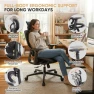Превью Ergonomic Office Chair with Adjustable Headrest, 3D Armrests, and Lumbar Support — Smart Chairs, Magshion