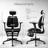 Превью Ergonomic Office Chair with Dynamic Split-Back Design — Smart Chairs, RIEIOR