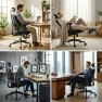 Превью Ergonomic Office Chair with Dynamic Split-Back Design — Smart Chairs, RIEIOR