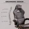 Превью Gaming Chair with Footrest and Massage Lumbar Support — Smart Chairs, NIONIK
