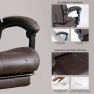 Превью Gaming Chair with Footrest and Massage Lumbar Support — Smart Chairs, NIONIK