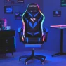 Превью Gaming Chair with Massage, Bluetooth Speakers, and LED Lights — Smart Chairs, HOFFREE