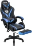 Превью Gaming Chair with Massage, Bluetooth Speakers, and LED Lights — Smart Chairs, HOFFREE