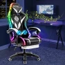 Превью Gaming Chair with Massage, Bluetooth Speakers, and LED Lights — Smart Chairs, HOFFREE