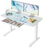 Превью Glass Standing Desk with Drawers — Standing Desk, HUANUO