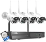 Превью Wireless Pro WiFi Security Camera System, 16CH 4K NVR Kit, Corded Powered 8Pcs 5MP CCTV Home Security Camera System for... — Security Camera, Hiseeu