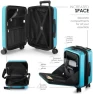 Превью 20 Inch Carry On Luggage with Cosmetic Case — Smart Luggage, TRAVELARIM