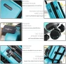 Превью 20 Inch Carry On Luggage with Cosmetic Case — Smart Luggage, TRAVELARIM