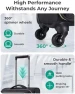 Превью Underseat Carry On Luggage with Spinner Wheels — Smart Luggage, BAGSMART