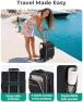 Превью Underseat Carry On Luggage with Spinner Wheels — Smart Luggage, BAGSMART