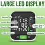 Превью Automatic Upper Arm Blood Pressure Monitor with Adjustable Large Cuff — Blood Pressure Monitor, Uvital