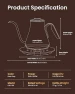 Превью Gooseneck Electric Kettle with Temperature Control — Electric Kettle, INTASTING