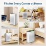 Превью Large Room Air Purifier with True HEPA and Air Quality Display — Air Purifier, ECOSELF