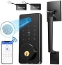 Превью WiFi Smart Door Lock Set with Keypad and Fingerprint — Smart Lock, BlackSmith