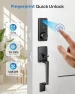 Превью WiFi Smart Door Lock Set with Keypad and Fingerprint — Smart Lock, BlackSmith