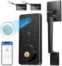 Превью WiFi Smart Door Lock Set with Keypad and Fingerprint — Smart Lock, BlackSmith