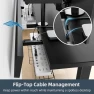 Превью Adjustable Standing Desk with Cable Management and Accessories — Standing Desk, DeskShow