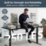 Превью Adjustable Standing Desk with Cable Management and Accessories — Standing Desk, DeskShow