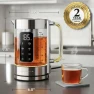 Превью Digital Glass Electric Tea Kettle with Color-Changing LED Lights — Electric Kettle, OVENTE