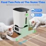 Превью Dual Automatic Cat Feeder for 2 Cats — Automatic Pet Feeder, TYM
