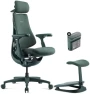 Превью Dynamic Ergonomic Desk Chair with StepSync Footrest and Extra Battery Bundle — Smart Chairs, LiberNovo