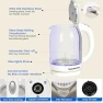 Превью Electric Kettle with Stainless Steel and Glass Visual Boiling — Electric Kettle, Nuxatoms