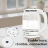 Превью Electric Kettle with Stainless Steel and Glass Visual Boiling — Electric Kettle, Nuxatoms