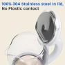 Превью Electric Kettle with Stainless Steel and Glass Visual Boiling — Electric Kettle, Nuxatoms