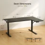 Превью Electric L Shaped Standing Desk — Standing Desk, OffiGo