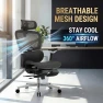 Превью Ergonomic Office Chair with Footrest & 3D Massage Lumbar Support — Smart Chairs, COTYFLY
