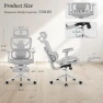 Превью Ergonomic Office Chair with Footrest — Smart Chairs, Cozyman