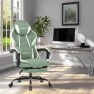 Превью Gaming Chair with Footrest, Adjustable Headrest, Massage Lumbar Support, and Reclining Function — Smart Chairs, Misolant