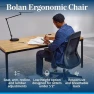Превью High Back Ergonomic Office Chair with Lumbar Support, Mesh Back, 4D Armrests, and 40° Recline — Smart Chairs, UPLIFT DESK