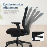 Превью High Back Ergonomic Office Chair with Lumbar Support, Mesh Back, 4D Armrests, and 40° Recline — Smart Chairs, UPLIFT DESK