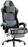 Превью Massage Gaming Chair with Lumbar Support and Footrest — Smart Chairs, HOTOSYCH