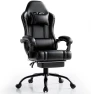 Превью Massage Gaming Chair with Lumbar Support and Footrest — Smart Chairs, HOTOSYCH
