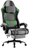 Превью Massage Gaming Chair with Lumbar Support and Footrest — Smart Chairs, HOTOSYCH